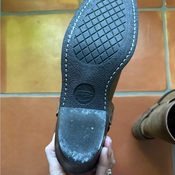 Frye Brown Leather Women's Harness Boots 12R size 9.5 - Picture 5 of 11